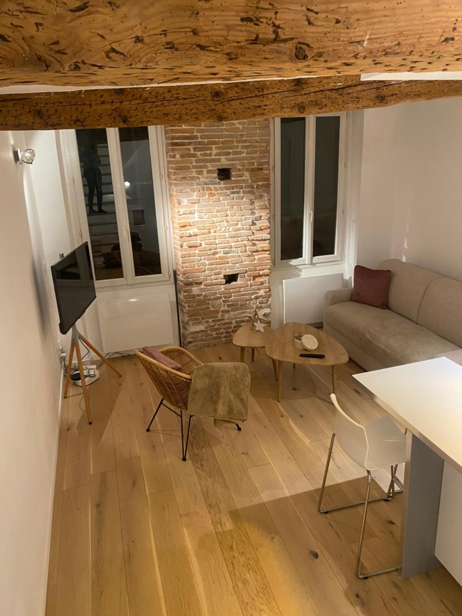 Ferienwohnung Duplex Aux Carmes Toulouse Exterior foto